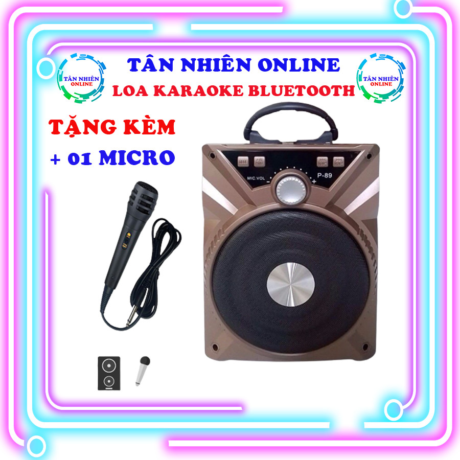 Loa bluetooth MN03 kèm Mic nghe nhạc hay âm thanh chất, loa nghe nhạc hay, Tân Nhiên Online