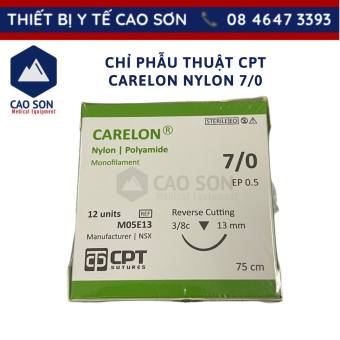 Chỉ phẫu thuật CPT Carelon Nylon 7/0 (tép)