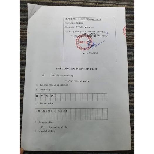 Serum sâm tố nữ Huyền Phi