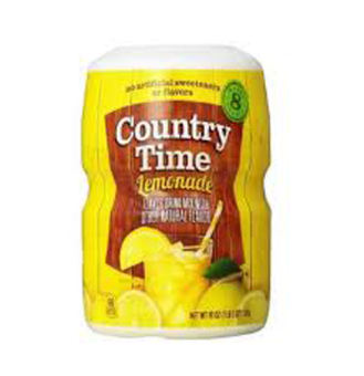 Bột pha nước chanh Country Time Lemonade hộp 566gr của Mỹ (chanh vàng)