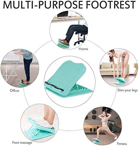 Aerobic Folding Stool Pedal Stretch Board Exercise Fitness Plates Boards For Foot Plate Massager Slimming Exerciser Pedal - Multi