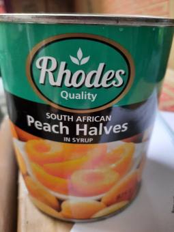 Đào ngâm Rhodes 825g