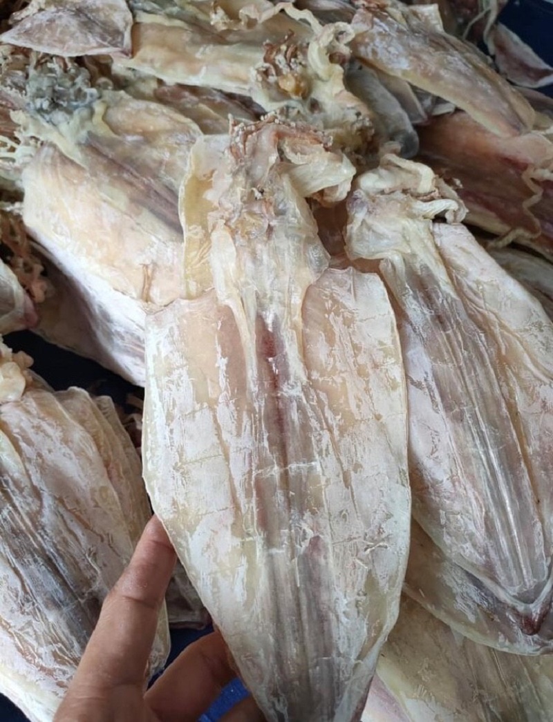 Túi 1kg mực khô size 50con/1kg đặc sản sông đốc