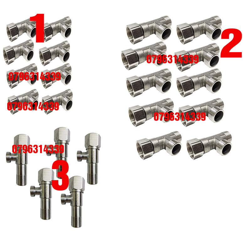 Combo bộ 10 Tê Cầu Ốc Inox 304 không khóa,COMBO LỰA CHỌN THEO SỐ ảnh trong bài  T cầu 3 răng trong,Van T Van F khóa, t cầu Ốc chia nước bồn cầu và xịt T CẦU INOX 304 CHIA NƯỚCT CẦU TÊ CHIA NƯỚC BỒN CẦU 2 REN NGOÀI 1 ĐẦU ỐC .TP14