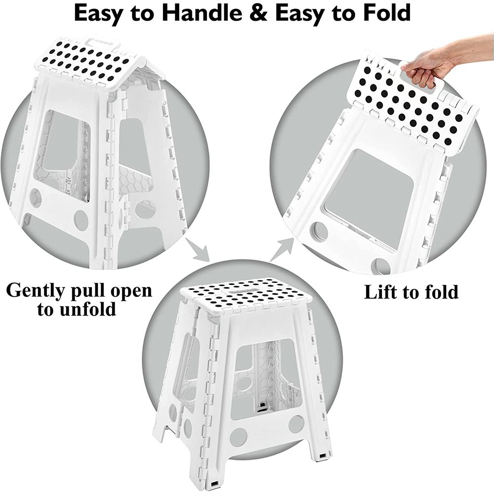 Anti-Slip Children'S Plastic Step Stool Two Step Ladder For Kids