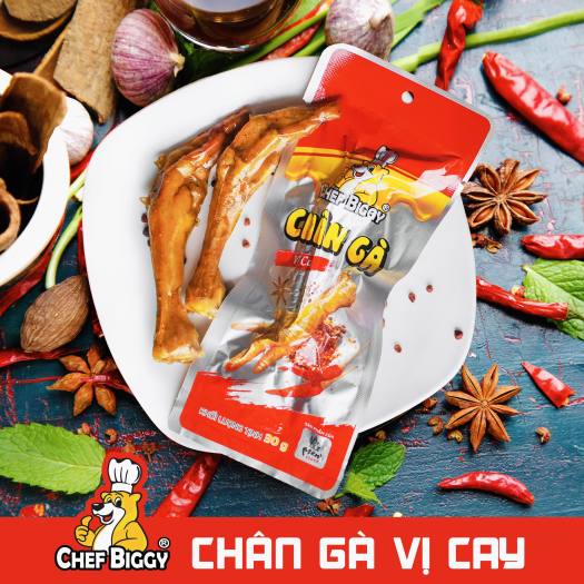 20 Chiếc Chân Gà CHEF BIGGY vị Cay