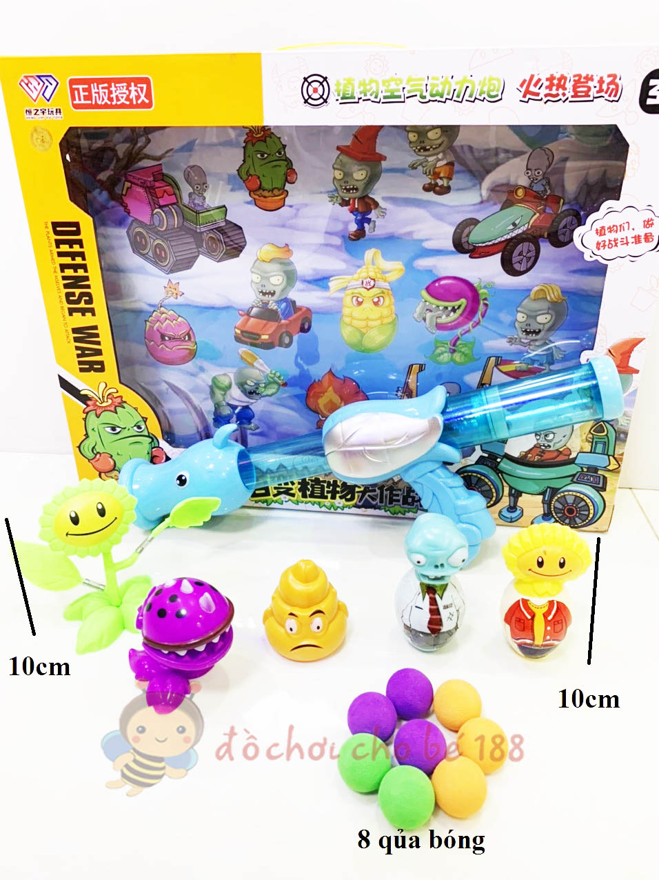 Bộ Đồ chơi thụti Bóng zombie
