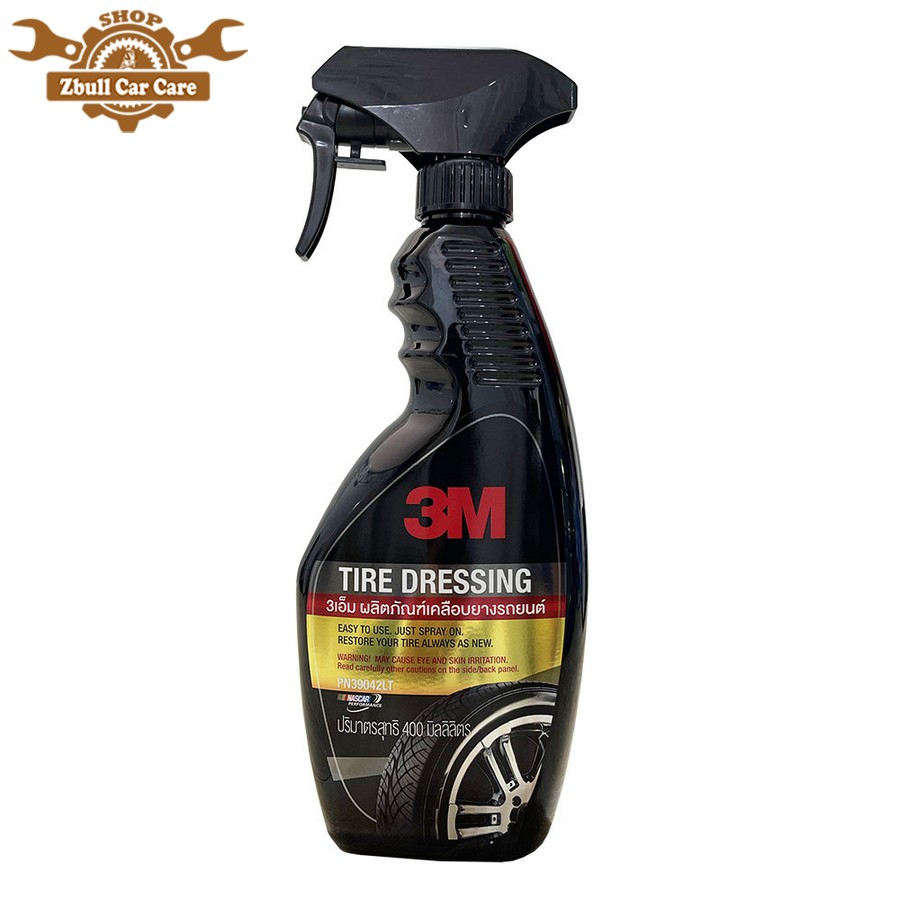 Bảo dưỡng làm đen mới cao su vỏ xe 3m tire dressing 400ml