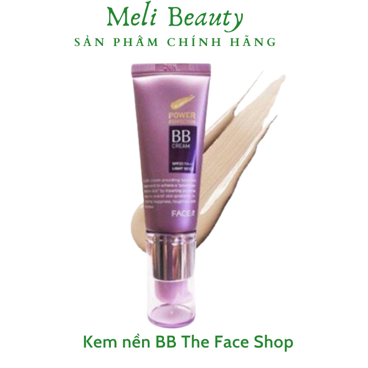 Kem nền đa năng Kem nền BB cream The Face Shop Power Perfection SPF37 PA++ fmgt(40g)