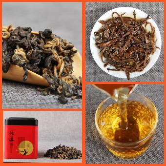 Hồng Trà Kim Loa Một Búp Một Lá (Hộp Thiếc 80 Gram)