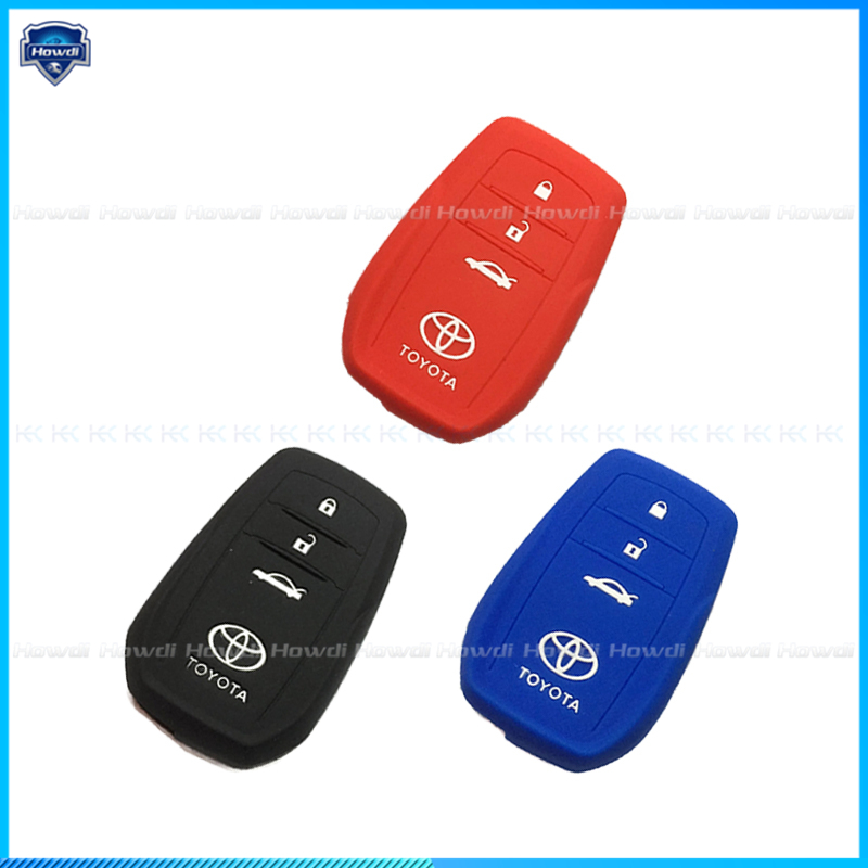 Vỏ Chìa Khóa Silicon Cho Điều Khiển Từ Xa Không Chìa Toyota Camry Fortuner