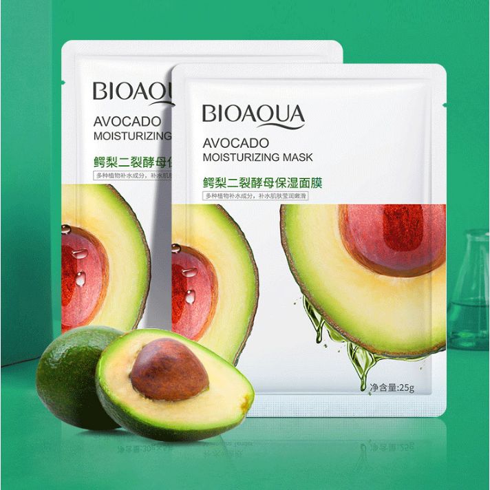 Mặt nạ Bioaqua trái cây Nội địa Trung, dưỡng ẩm, cấp ẩm, làm sáng da