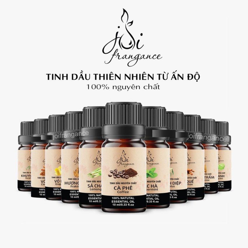 Tinh dầu xông phòng 10ml, tinh dầu sả chanh hương hoa quyến rũ nồng nàng, tinh dầu thiên nhiên