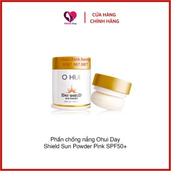 PHẤN CHỐNG NẮNG OHUI DAY SHIELD SUN POWDER PINK SPF 50+ /PA+++ 20G