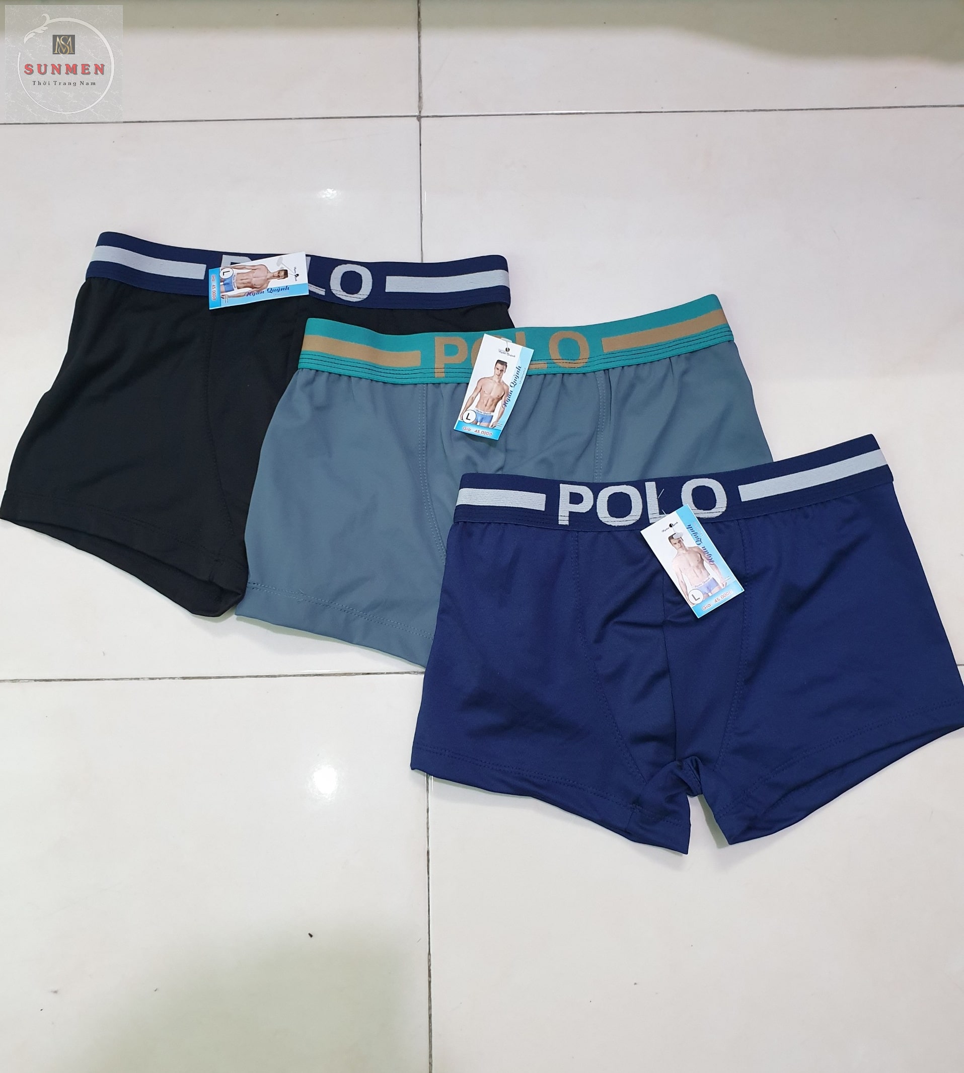 Quần lót nam boxer đùi chất vải cotton co giãn 4 chiều,quần sịp đùi nam thoáng mát
