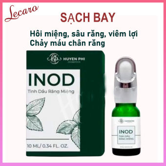 Tinh Dầu Hôi Miệng INOD Huyền Phi, Khử Mùi Hôi Miệng, Ngừa Sâu Răng, Viêm Lợi, Nhiệt Miệng, LECARO STORE