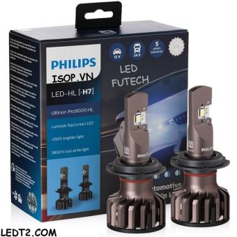 Đèn pha LED Philips Ultinon Pro9000 - Bảo hành 3 năm - Số lượng: 1 cái