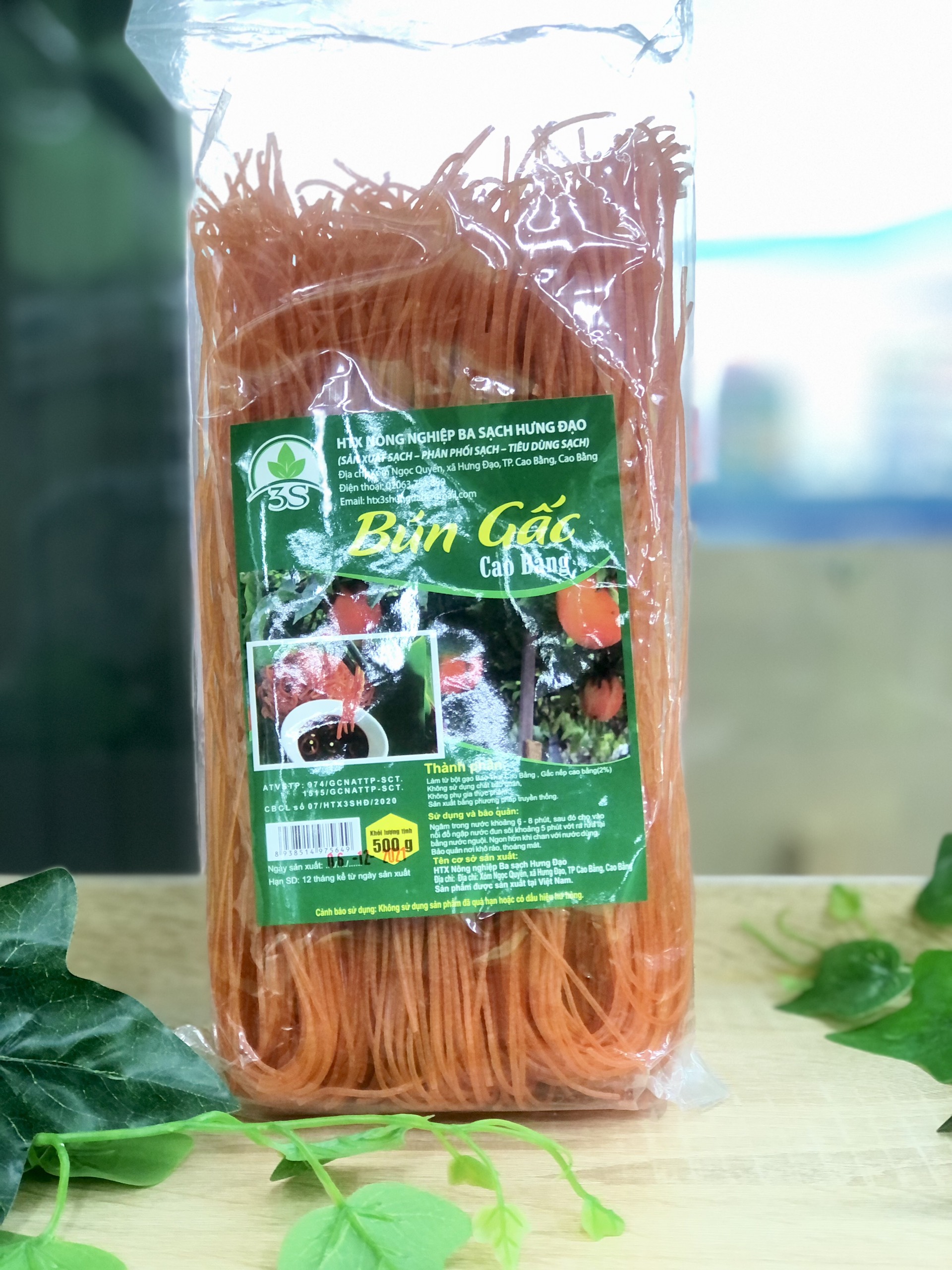 Bún gâc đặc sản cao bằng - túi 500g
