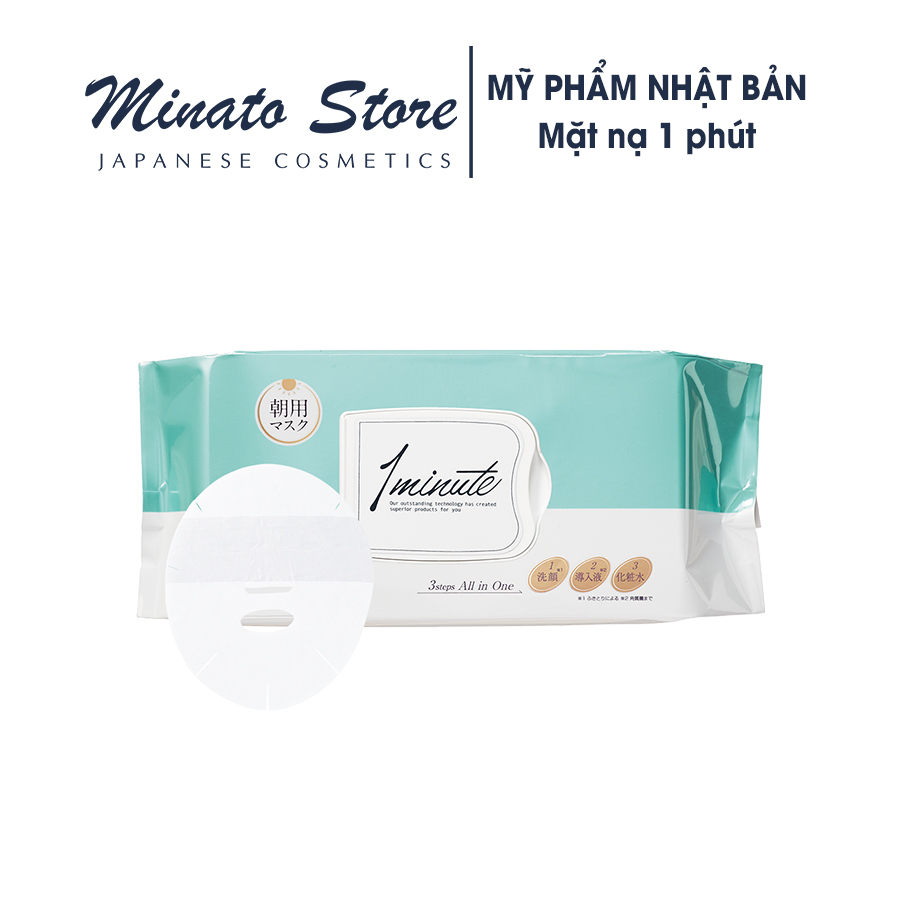 Mặt nạ làm sạch, dưỡng da 1 phút PERFECT ONE 1 Minute Morning 314ml/32 miếng