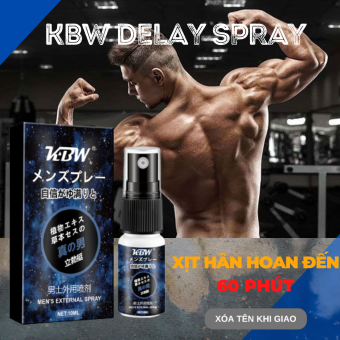 Xịt kéo dài thời gian KBW kéo dài thời gian quan hệ cho nam trên 40 phút hiệu quả bất ngờ