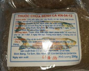 hỗ trợ cho cá trắm cỏ - kn04 -12
