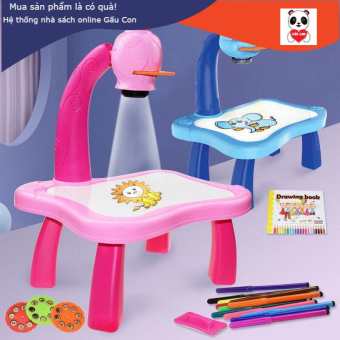 Đồ chơi trẻ em - Bàn chiếu đèn 3D tô màu cho bé nhiều hình ngộ nghĩnh