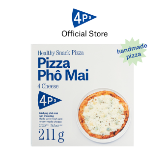 4P's Napoli Pizza 4 loại phô mai đông lạnh - 211G