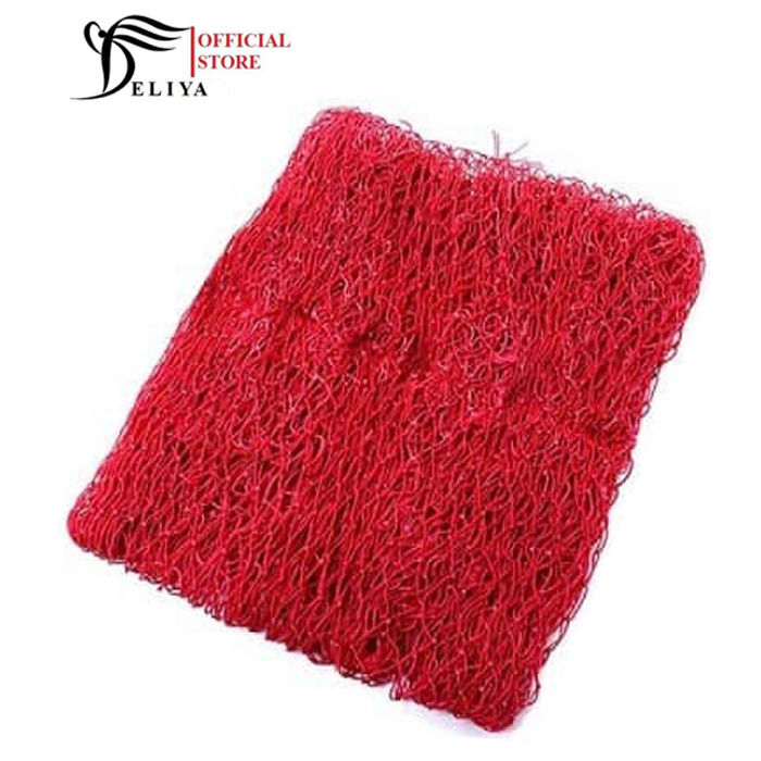 Rẻ rửa bát dạng lưới màu đỏ tiện lợi, dân dụng-Deliya
