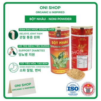 Noni powder 100% Pure, FREESHIP, Noni Huong Thanh is good for digestion, heart, blood pressure - Onishop