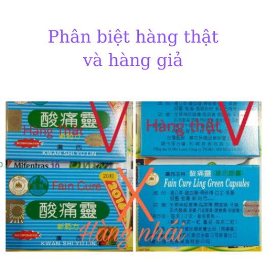 Viên uống TOAN THỐNG LINH – KWAN SHI YU LIN Quảng Tây hộp 20 viên