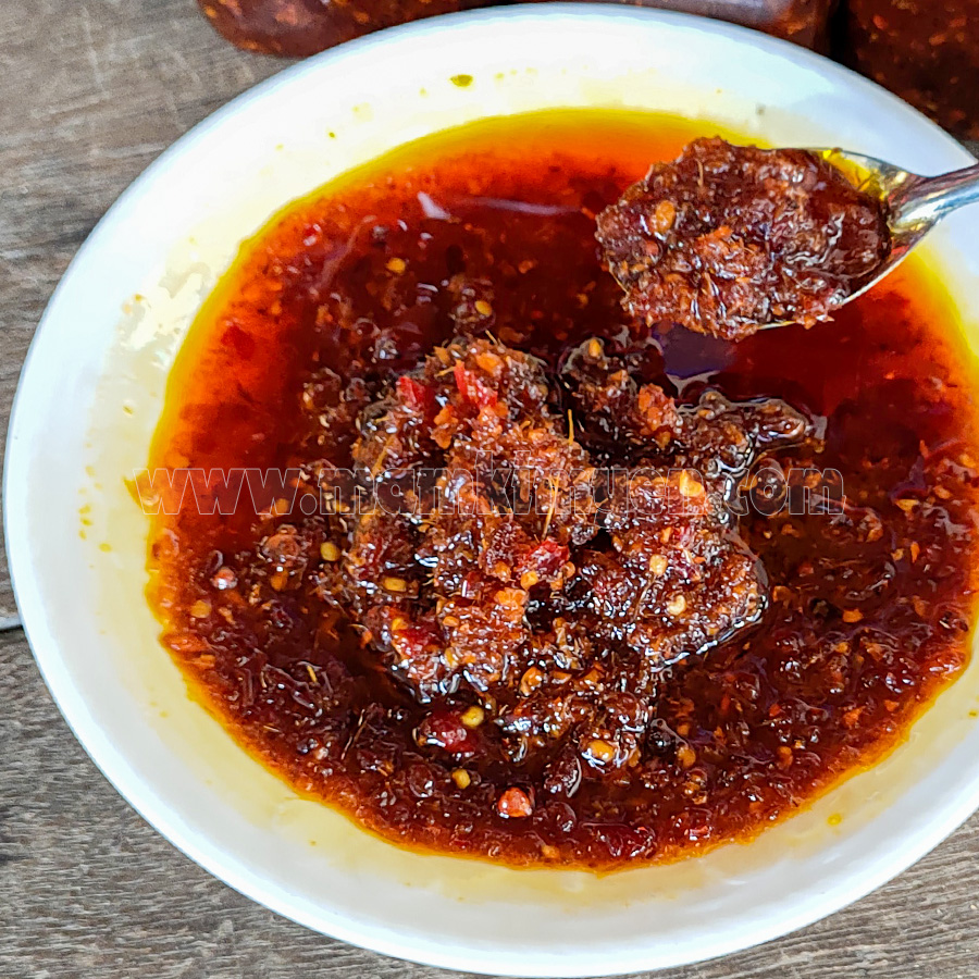 200gr Sa Tế Truyền Thống Siêu Cay Thơm Ngon Làm Nhà Hiệu Ông Bà 5 Châu Đốc