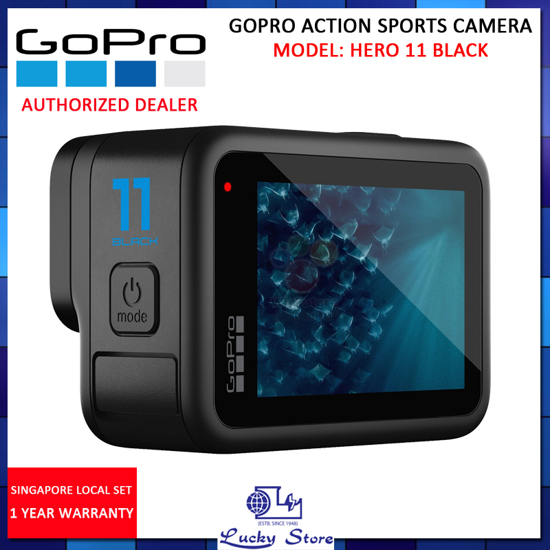 GOPRO HERO 10 BLACK SPORTS ACTION CAMERA, 23MP, CHDHX-101-RW