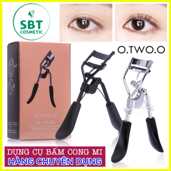 Kẹp Bấm Uốn Cong Mi Chuyên Dụng O.TWO.O E110 – Chất Liệu Thép Không Gỉ, Đầu Kẹp Silicone Êm Ái, Sử Dụng Dễ Dàng, Tạo Đôi Lông Mi Cong Vút Trong Thời Gian Dài