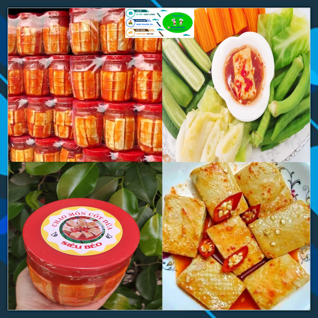 Chao môn cốt dừa
