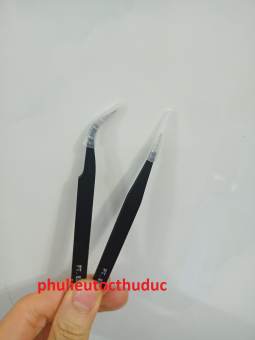 Nhíp cong inox lấy ráy tai lẻ - phụ liệu tóc Thủ Đức