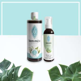 Combo bộ sản phẩm giảm nhờn - Lam Mộc