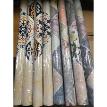 CUỘN GIẤY DÁN TƯỜNG NHÀ BẾP HOA VĂN, TRANG TRÍ, HỌA TIẾT NỔI BẬT CHỐNG THẤM DẦU MỠ