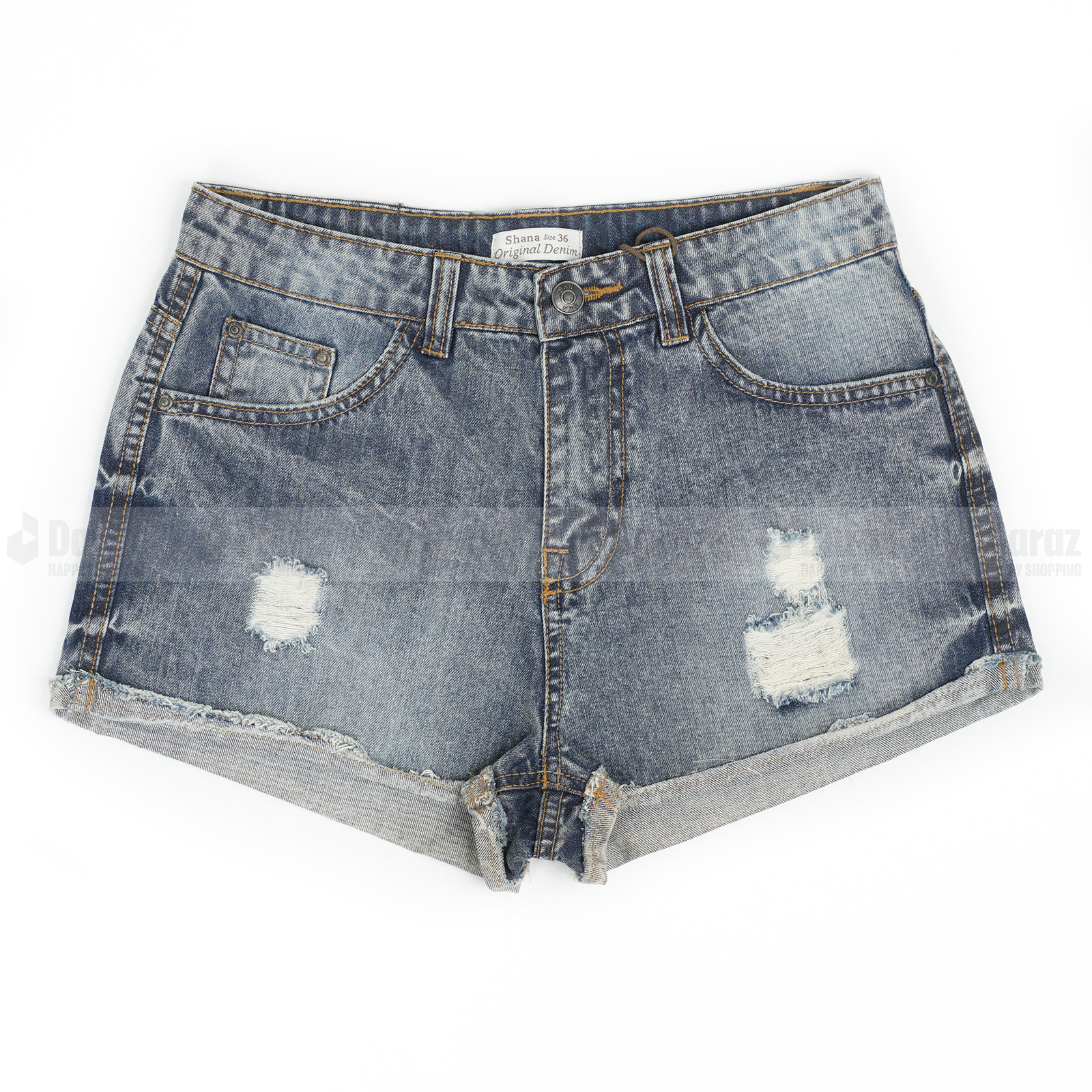 Ladies Denim Jeans Half-Pant/ Stylish 