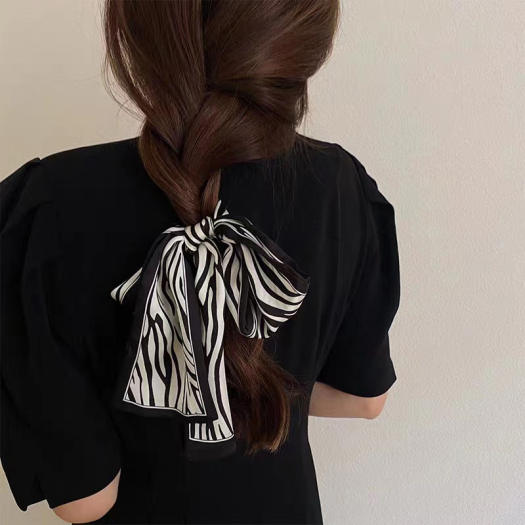 Dây ruy băng cột tóc đa năng phong cách thanh lịch Hàn Quốc