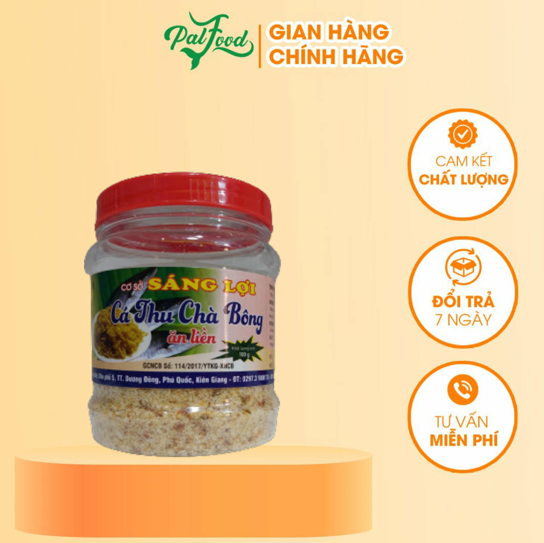 Cá thu chà bông 100g - palfood