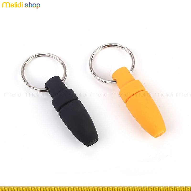 Đục cigar lõi thép, khoan tạo lỗ điếu xì gà, có móc treo chìa khóa tiện lợi cohi d1 cigar punch