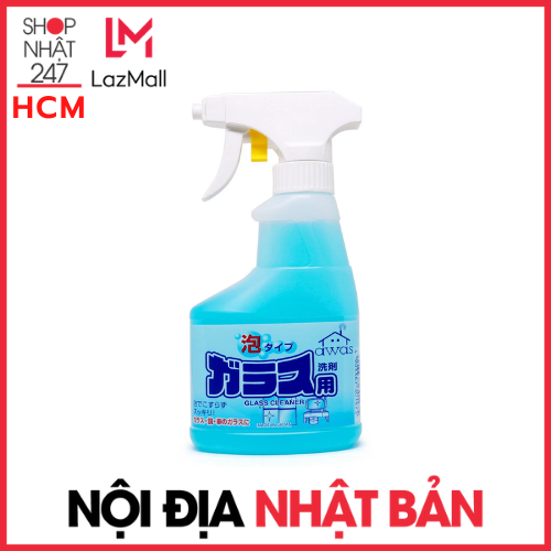 Xịt tẩy rửa vệ sinh kính dạng bọt Rocket Nhật Bản 300mL