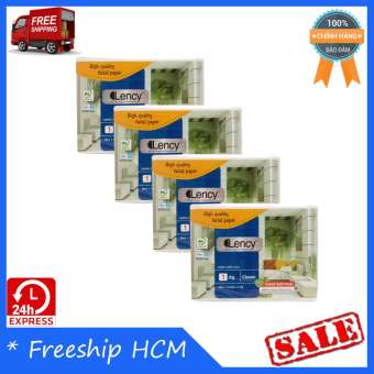 Combo 4 gói Khăn giấy lụa Lency 1kg (2 lớp)
