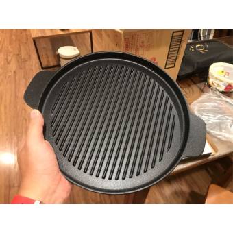 chảo gang  ĐEN (vỉ nướng gang)