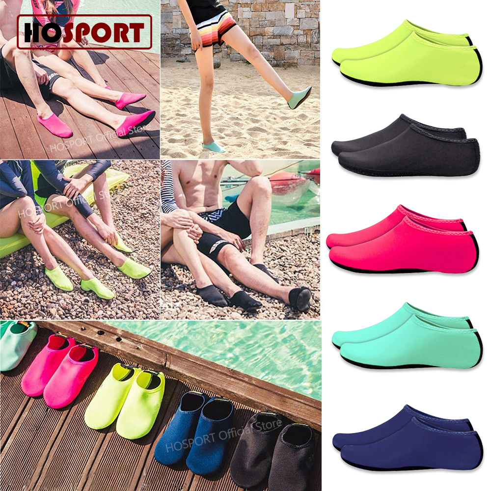 Hosport giày thể thao trượt nước nam nữ giày bơi thể thao dưới nước giày nhanh khô giày lặn biển giày đi nước