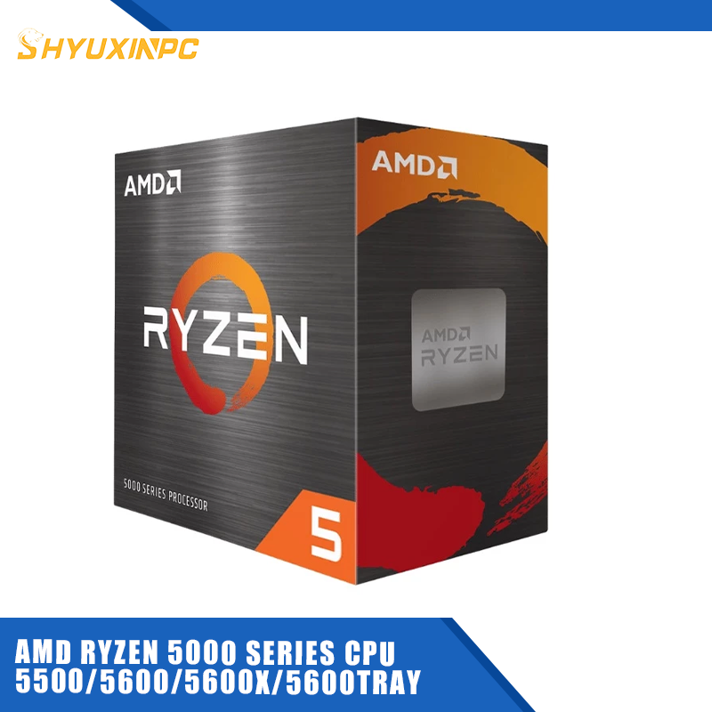 Amd Ryzen 5 5600G 6-Core 12-Thread Cpu With Radeon Graphics - 3