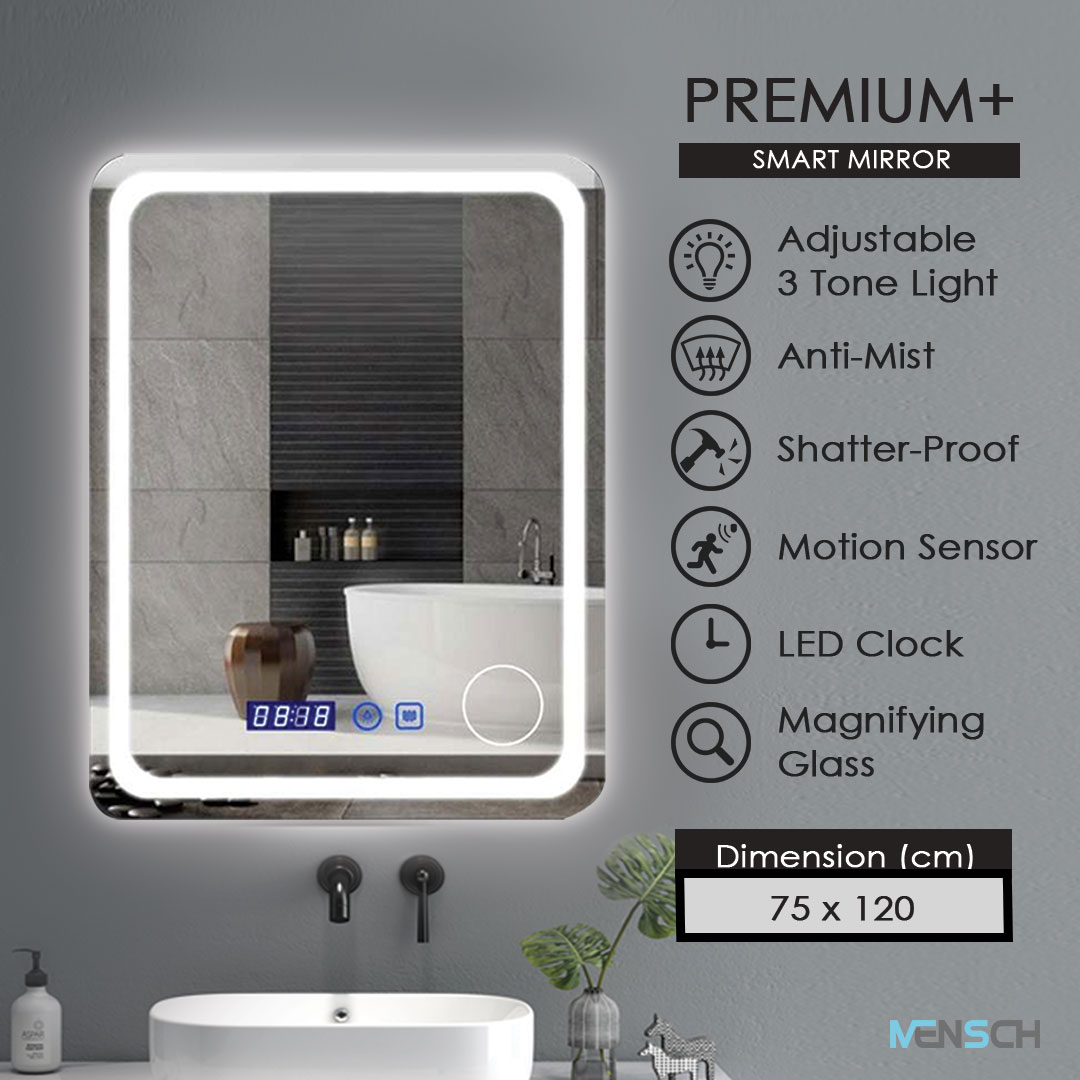 led touch screen mirror