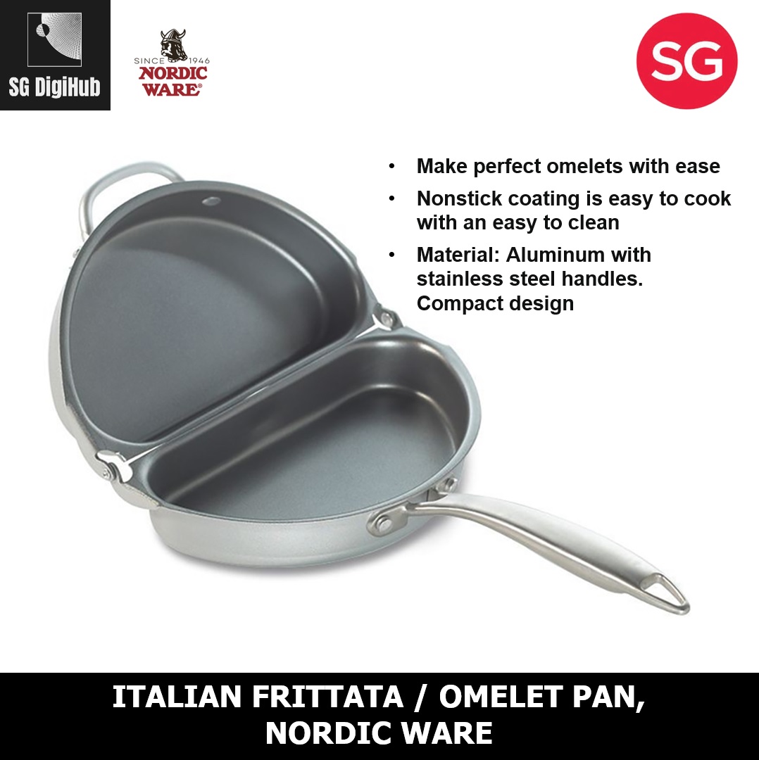 Nordic ware italian cheap frittata and omelette pan