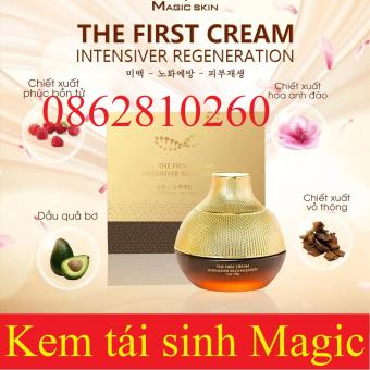 Kem tái sinh làn da hư tổn the first cream intensiver regeneration magic skin kem dưỡng da ban đêm[chính hãng magicskin]