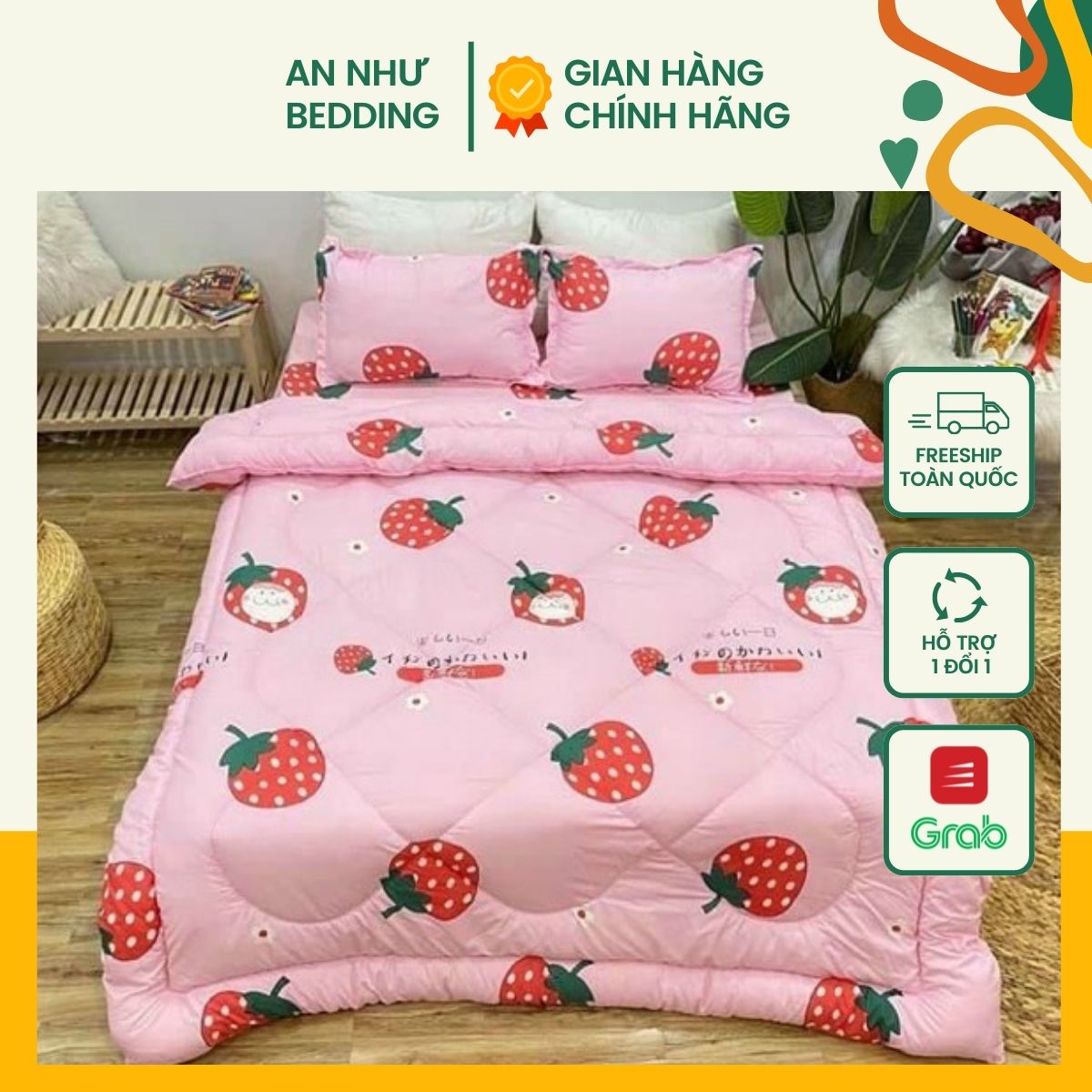 Chăn phao poly, mền siêu nhẹ 1m8x2m An Như Bedding